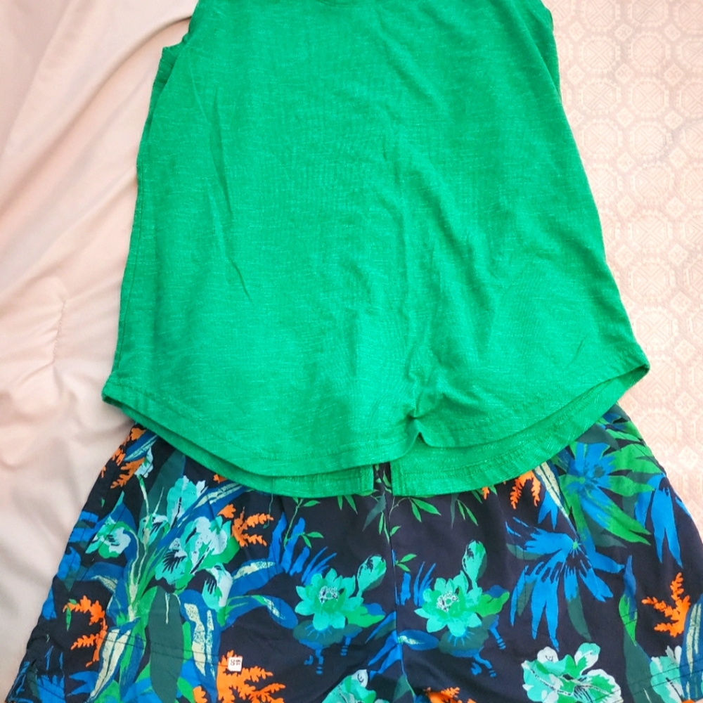 Women's tank and short set